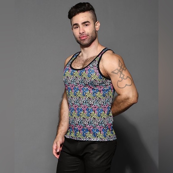 Palm Mesh Tank - Picture 5 of 7